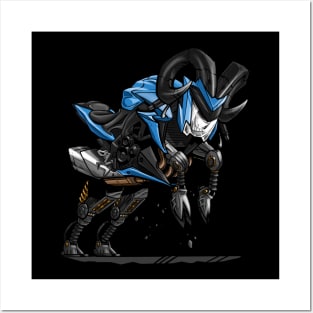 Suzuki GSX S1000 Goat Posters and Art